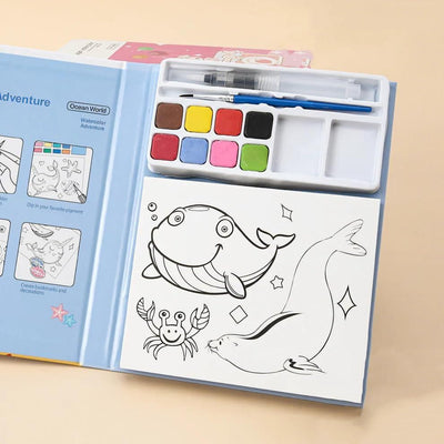 Water Painting Book
