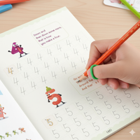 Magic Book Set of 2 ( 8 Book + 20 Refill+2 Pen+2 Grip)