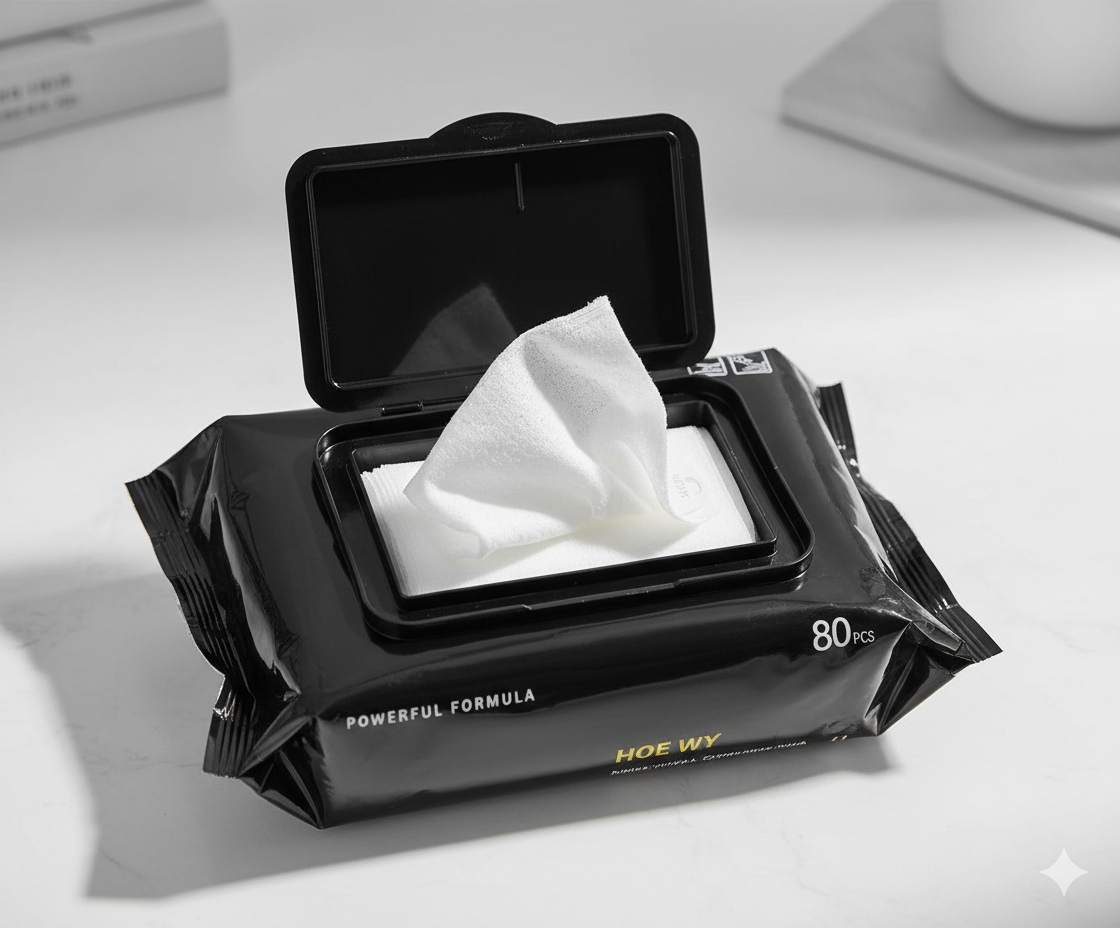 Natural Sneaker & Shoe Cleaner Wipes - 1 Packs of 80