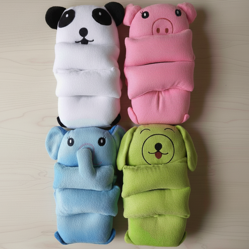 Baby Shaping Head Support Pillow - Assorted Colour