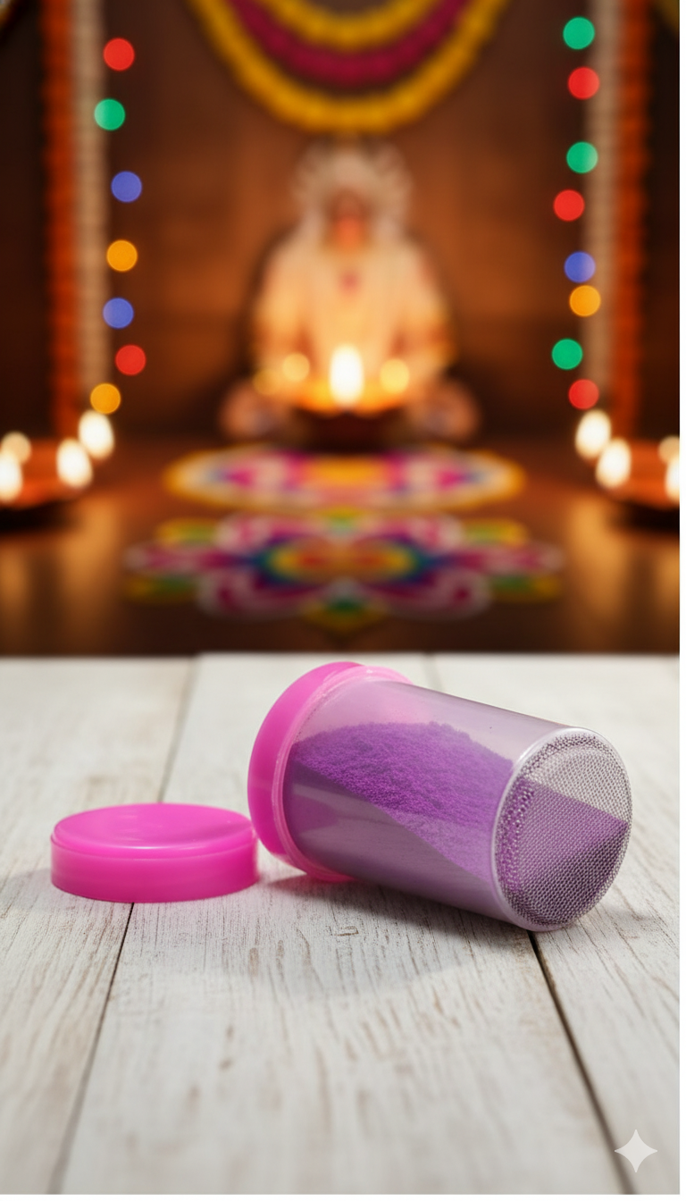 Rangoli Making Kit Includes Magic Tool (4 inch) Random Design